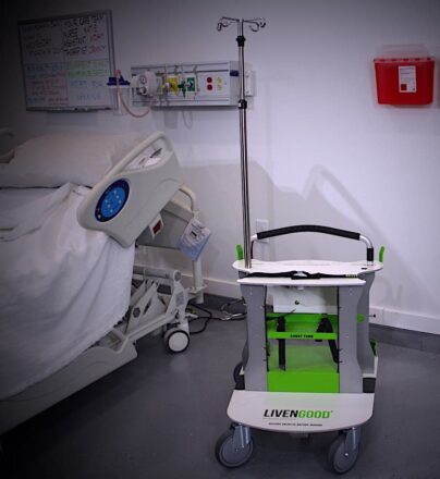 Mobikidz pediatric care mobility equipment in hospital